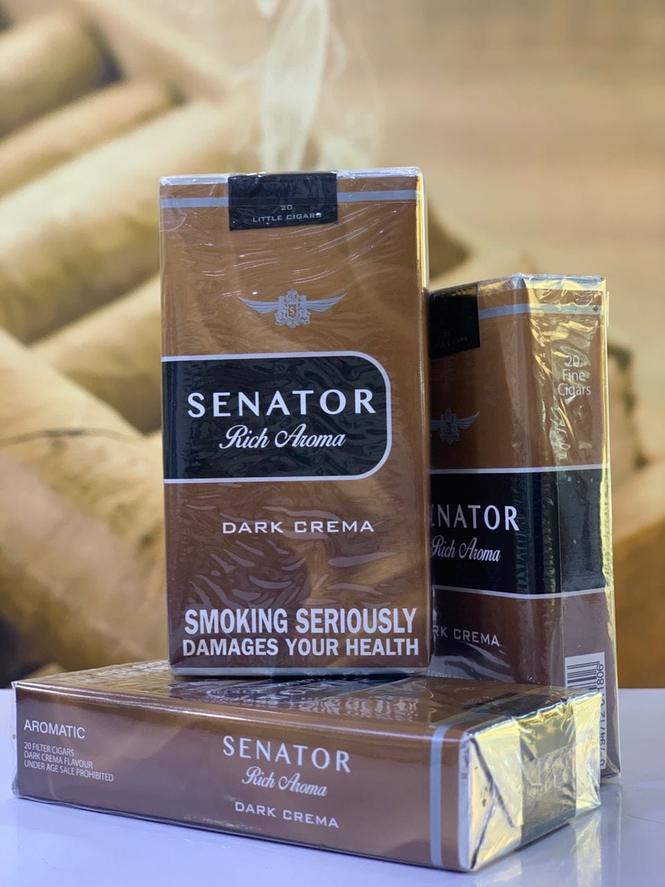 سناتور مقوایی شکلات Senator Dark cream