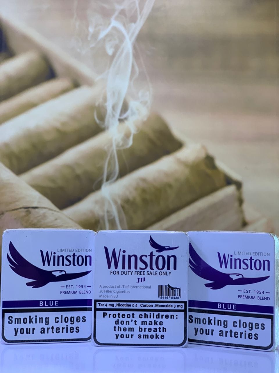 وینستون فلزی بلو (غیر اصل) Winston Blue