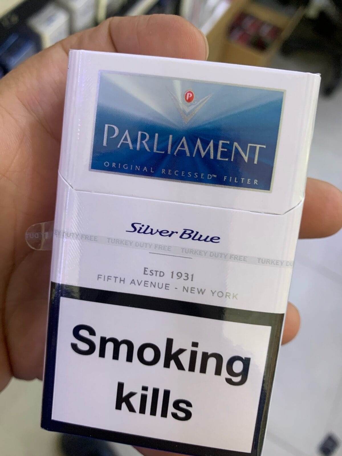 سیگار پارلیمنت سیلور بلو