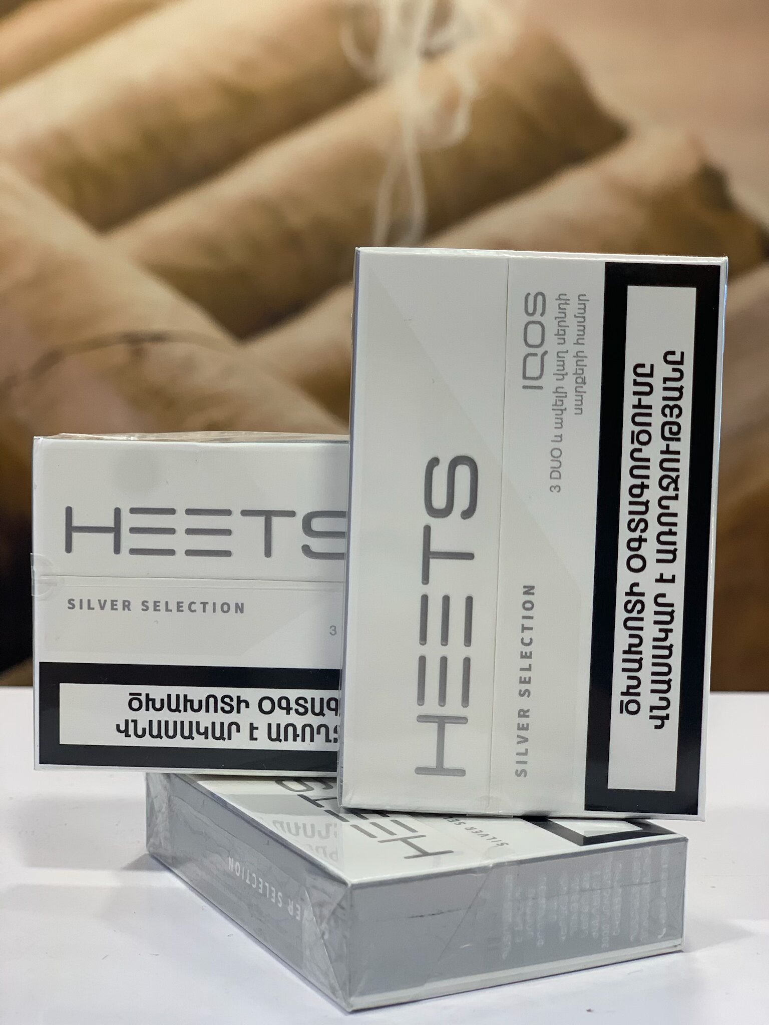 هیتس نقره‌ای Heets Silver